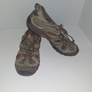 Merrell Women's Athletic Shoes - Gray and Brown